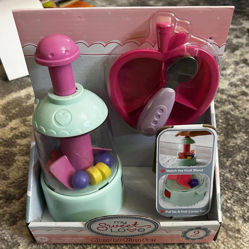 My Sweet Love Baby Doll Food Blender Toy Playset  (NEW)